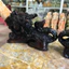 Cặp Kỳ Lân (Kì Lân) Ngậm Ngà Đá Đúc Phong Thuỷ, Sang Trọng, May Mắn, Tài Lộc Đặt Phòng Khách, Bàn Làm Việc - cao 43.5cm