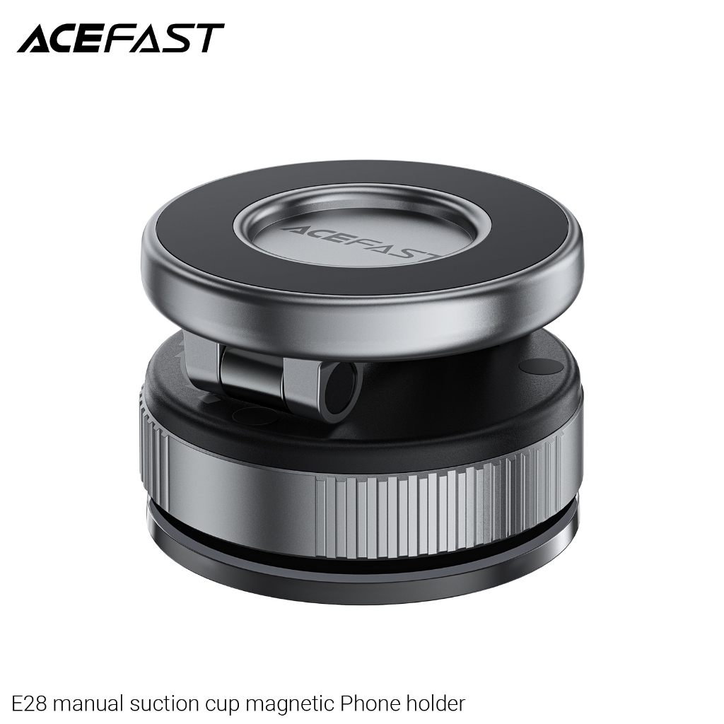 Giá Đỡ Điện Thoại Ô Tô ACEFAST E28 Nam Châm, Cốc Hút Mạnh, Xoay 360° Đa Bề Mặt Gắn Tiện Lợi
