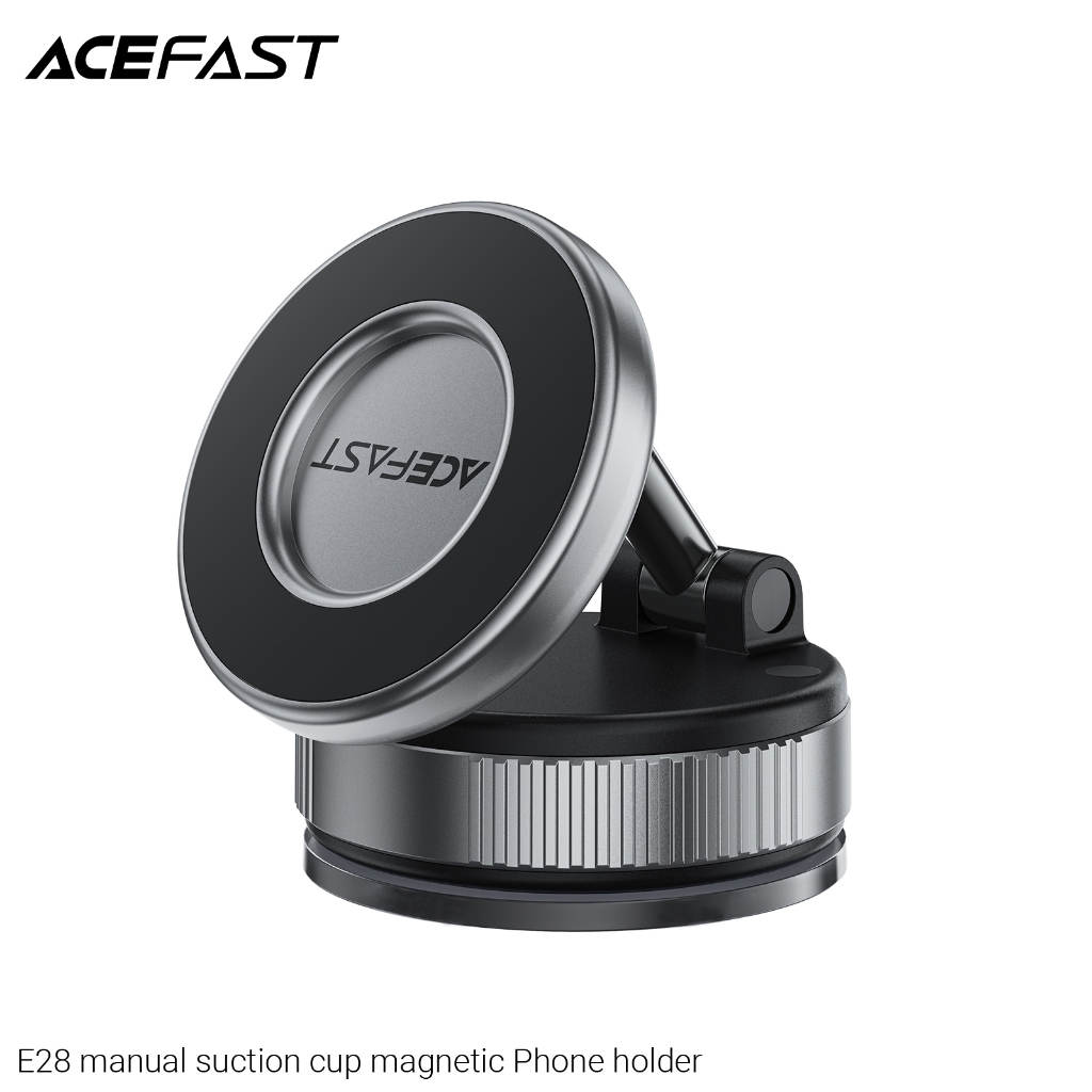 Giá Đỡ Điện Thoại Ô Tô ACEFAST E28 Nam Châm, Cốc Hút Mạnh, Xoay 360° Đa Bề Mặt Gắn Tiện Lợi