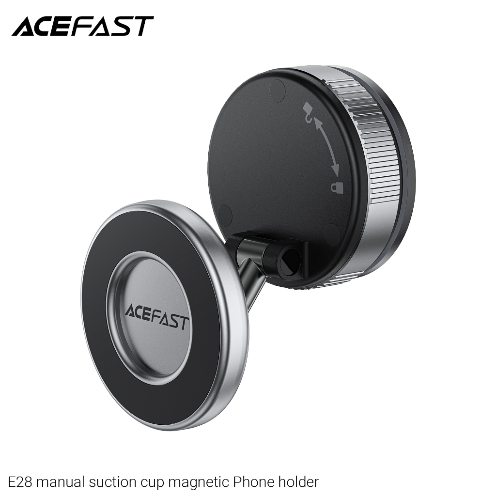 Giá Đỡ Điện Thoại Ô Tô ACEFAST E28 Nam Châm, Cốc Hút Mạnh, Xoay 360° Đa Bề Mặt Gắn Tiện Lợi