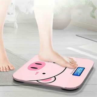 Cân Điện Tử Thông Minh - Theo Dõi Sức Khoẻ Cả Gia Đình - Màn Hình LCD HD Hiển Thị Rõ Ràng Tặng Kèm Pin Và Dây Đo