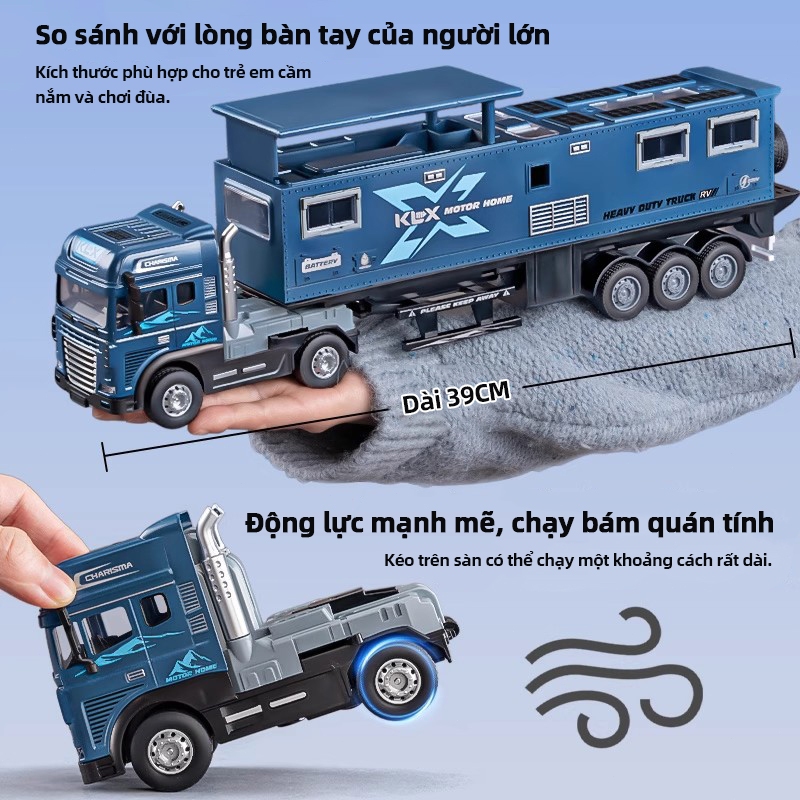 Xe Đồ Chơi Trẻ Em Siêu To 39cm AYYKX- Âm Thanh Sống Động, Đèn LED Rực Rỡ - Chất Hợp Kim Bền Bỉ Quà Tặng Bé Trai/Gái