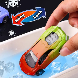 Đồ Chơi Siêu Xe Đổi Màu Khi Cho Vào Nước Nóng Hoặc Lạnh Tỷ Lệ 1:64 Chất Liệu Hợp Kim Bền Đẹp, Đa Dạng Mẫu Mã