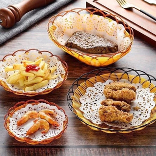 Combo 5 túi giấy lót bánh thấm hút dầu dùng cho món chiên rán sạch bát đĩa #A256