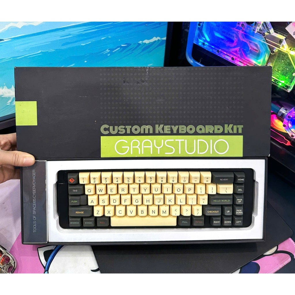 Bàn phím cơ cao cấp Space65 Cyber Voyager , giá rẻ nhất thị trường