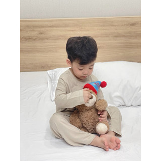 Bộ thu đông cho bé trai bé gái Batala Kids, SET ĐỒ DÀI TAY CHẤT THUN LẠNH 5 MÀU từ 10-25kg