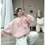 Áo Nỉ Đôi Sweater Nam, Nữ Form Rộng Chất Nỉ Tàu Dày Thêu Chữ OBHS Phong Cách Hàn Quốc