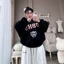 Áo Nỉ Đôi Sweater Nam, Nữ Form Rộng Chất Nỉ Tàu Dày Thêu Chữ OBHS Phong Cách Hàn Quốc