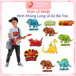 Hình Khủng Long ủi áo tại nhà