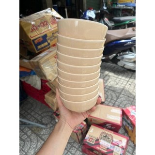 Combo 20 Chén Cơm Nhựa Melamine Cao Cấp, Bền Đẹp Không Bám màu