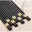 ĐÔI ĐŨA NHỰA ĐEN NHẬT 27CM MẠ VÀNG - Chống Trơn Trượt Bền Đẹp Cao Cấp