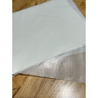 combo 500tờ 20x25cm ,giấy lót bánh bao, bánh bông lan , múi sầu riêng, gà rán, khoai tây chiên