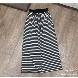 Quần Ống Rộng Kẻ Vằn ELEGANETE Phối Cạp Siêu Tôn Dáng, Không Nhăn .Phai. Bai. Xù 6395.75