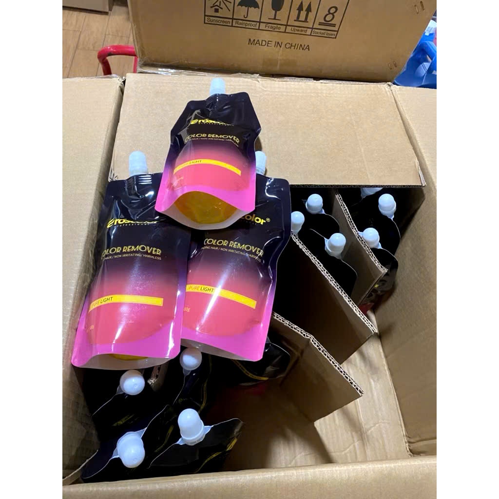 Bốc Màu Tóc Nhuộm, Nâng Nền Siêu Sáng Eroscolor | Made in China | 500ml