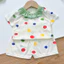 Đồ Bộ Bé Gái 6 - 14kg, Vải Tăm Lạnh Mềm Mát, Co Giãn Tốt, Ít Bai Nhão, Hình In Rõ Nét -MS49
