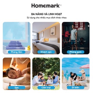 Khăn Tắm Toàn Thân Cotton 100% Cao Cấp Khách Sạn Siêu Thấm Nước Nhiều Kích Thước HOMEMARK