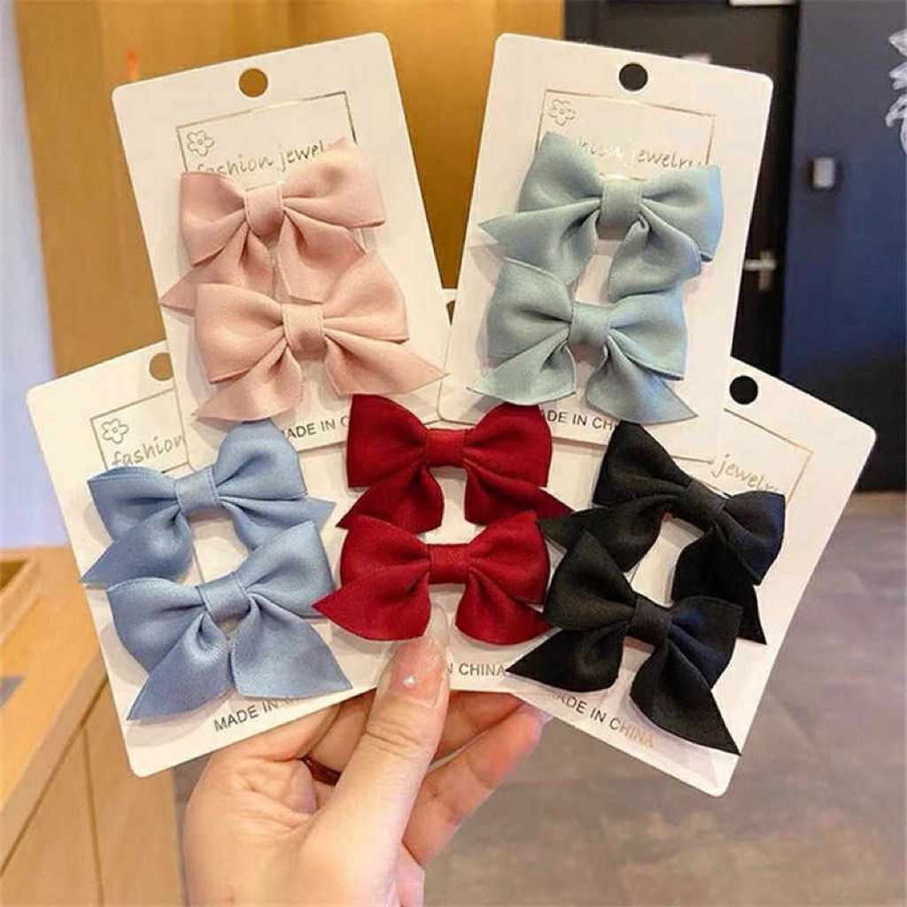 Kẹp Tóc Nơ Dễ Thương Cho Bé Gái