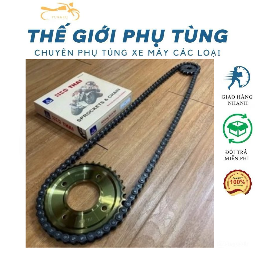 Nhông Sên Dĩa Dream, Wave Rs, Jupiter, Sirius Neo Thai Hàng Cao Cấp