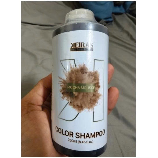 Dầu Gội Bù Màu, Dầu Gội Nhuộm Màu Tóc KEIRAS | Made in China | 250ml