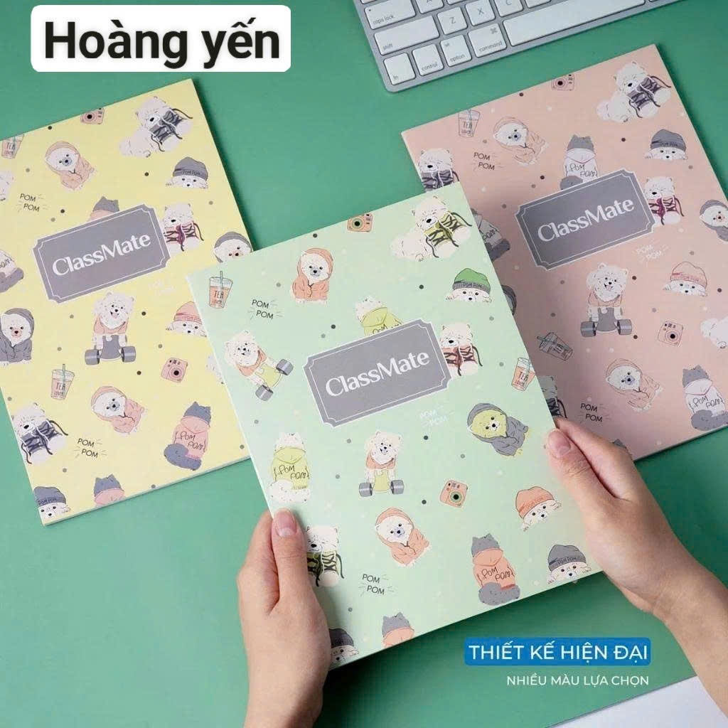 Combo 5/10 Vở Kẻ Ngang B5 MONDEZ - CLASSMATE 72/80/120/200 Trang Vở Viết 60/70gsm Bìa Thiết Kế Đẹp - Hoàng Yến