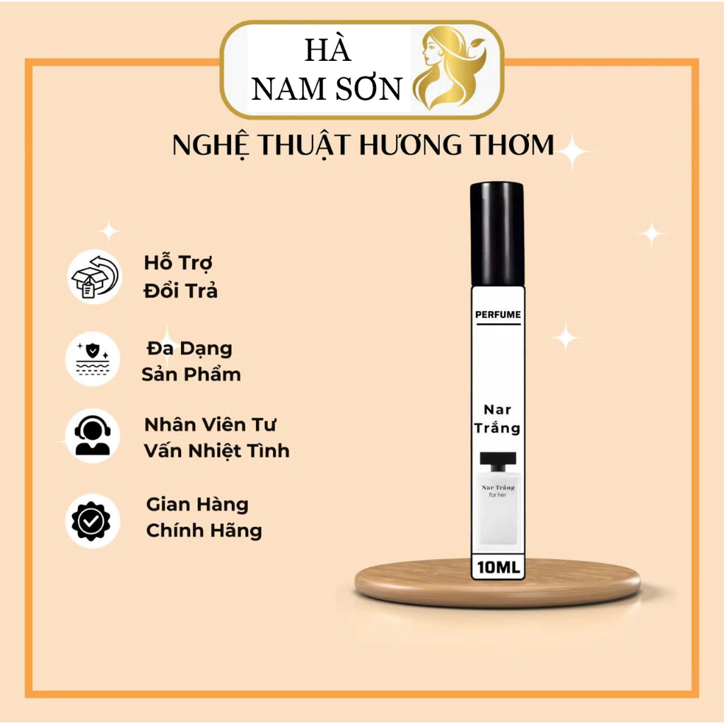 Nước Hoa Nữ Nar Trắng – Nước Hoa Cao Cấp Chính Hãng – Hương Thơm Thanh Lịch Nữ Tính