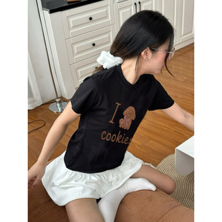 Áo Thun Nữ BabyTee ” Poodle “| Kraken Drk 100% Cotton 2 chiều | Freeship
