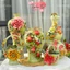 Bình Hoa Đắp Nổi Gốm Sứ Bát Tràng Màu Xanh Bơ Cốm - Lọ Hoa Decor Trang Trí Phòng Khách Đẹp