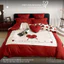Bộ chăn ga gối lụa cưới cao cấp MemMinbedding Luxury phong cách sang trọng, chất vải mềm mướt