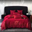 Bộ chăn ga gối lụa cưới cao cấp MemMinbedding Luxury phong cách sang trọng, chất vải mềm mướt