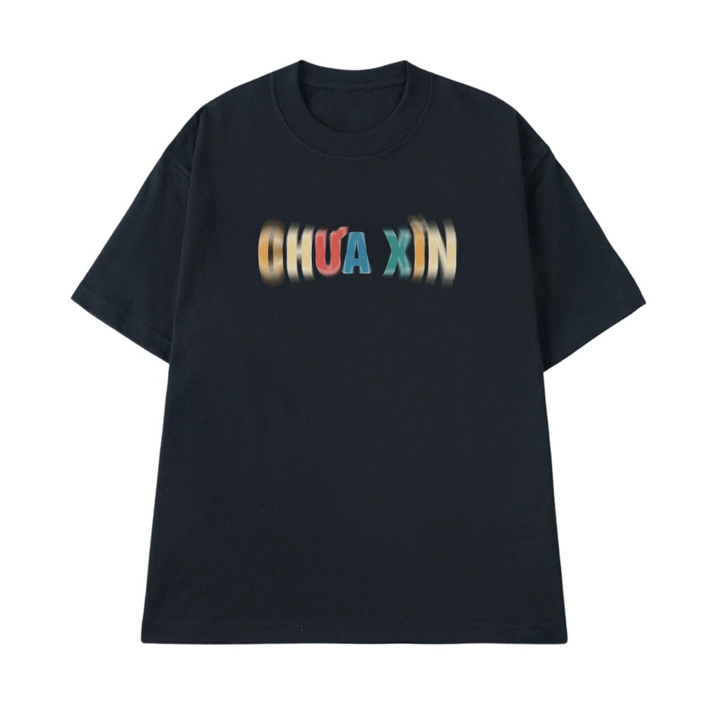 Áo Thun In Chữ Hài Hước Chưa Xỉn Câu Nói Text Vui Ăn Nhậu Form Rộng Cotton 250gsm In Theo Yêu Cầu