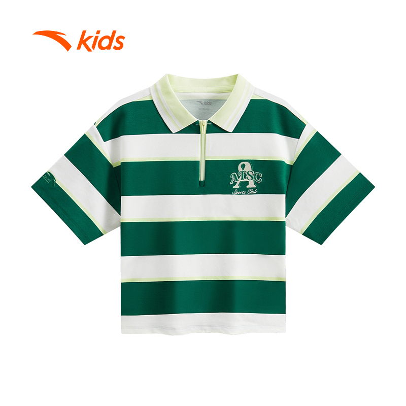 Áo Polo Thời Trang Thể Thao Bé gái ANTA KIDS Sleeve Polo Shirt 3625B8105