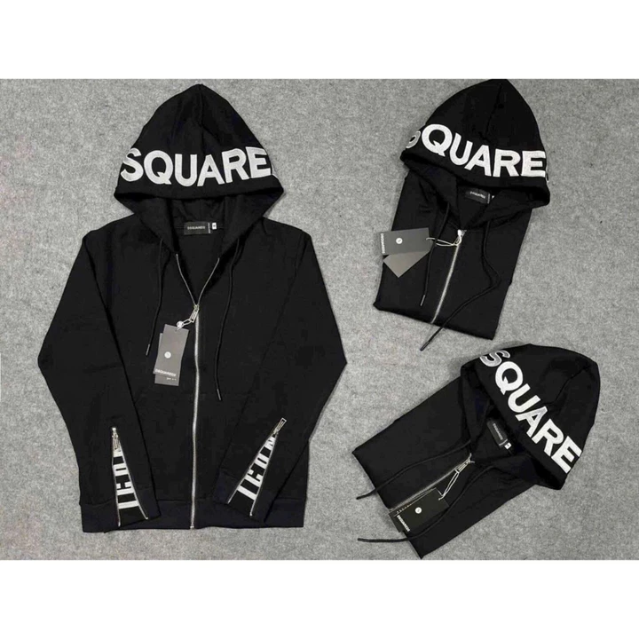 Áo khoác kéo khoá hoodie nam DQS ngầu, năng động, Vải nỉ dày dặn cao cấp, Áo hoodie nam boy phố mẫu mới nhất hottrend