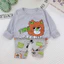 Bộ Dài Tăm Lạnh Cho Bé 6 -15kg Rộng Rãi, Vải Tăm Mỏng Nhẹ, Co Giãn Tốt, Thích Hợp Trời Hơi Se Lạnh
