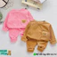 Đồ Bộ Dài Tăm Lạnh Dầy cho bé mặc mùa lạnh, Size 6 -16kg, in rõ nét, mềm mại