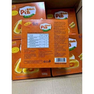 500gr Bánh Pía Đậu Xanh Sầu Riêng 4 Trứng của thương hiệu Tân Huê Viên.Thương hiệu nổi tiếng