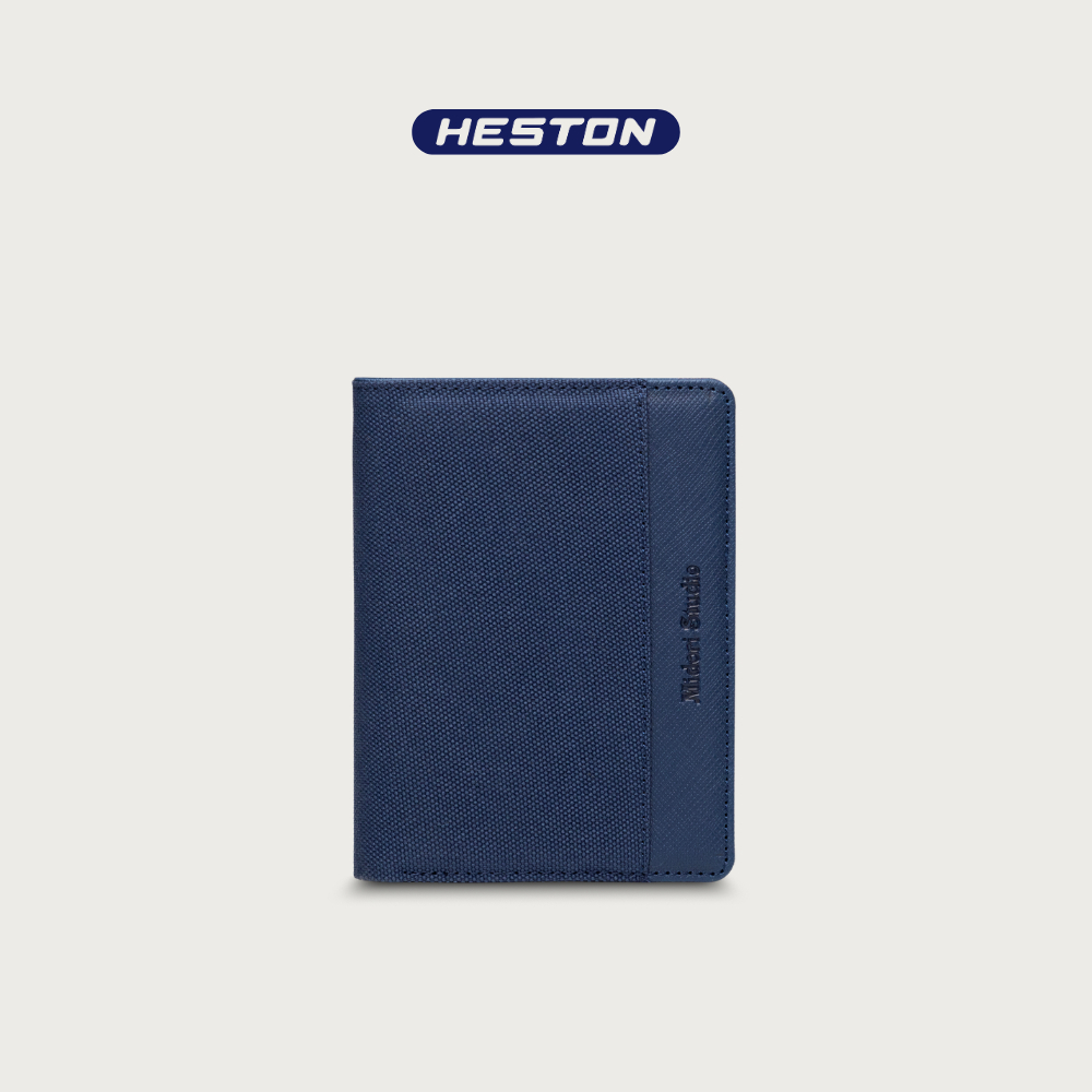 Ví Vải Đứng ZYRAN Nam Nữ Polyester Phối Da PU Nhiều Ngăn Đựng TIền Thẻ Trượt Nước l HESTON