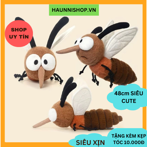 Con muỗi bông chính hãng cao cấp, Gấu bông con muỗi làm quà tặng đáng ...