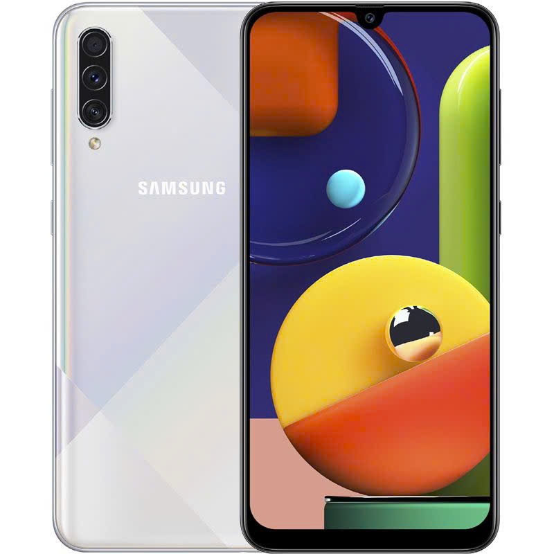 HỖI TRỢ (NFC) điện thoại Samsung A50S (4G/64gb) tân trang lại mât vân tay
