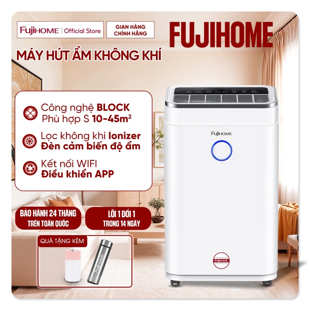 Máy Hút Ẩm Fujihome 25L/Ngày Review Chi Tiết: Giá, Tính Năng, Có Tốt Không?