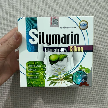 Silymarin 150mg cà gai leo, diệp hạ châu giúp bổ gan, mát gan, giải độc, hạ men gan, tăng cường chức năng gan_Hộp 100v