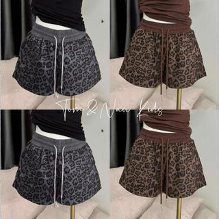 Q30-[tomnaukid] Quần Short da báo chất umi da Lộn mềm mát cho bé size từ 9-36Kg