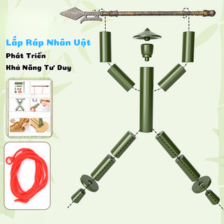 Đồ Chơi Võ Sĩ Song Đấu PK Bằng Gỗ Nhân Vật Bamboo Man Đồ Chơi Đối Kháng Kích Tính Hấp Dẫn Vui Nhộn Cho Bé Trai Và Bé Gái