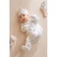 BST LAPOMME - Sét sơ sinh La Pomme Mèo Con ngộ nghĩnh - Trắng be FS NB 0M 3M 6M