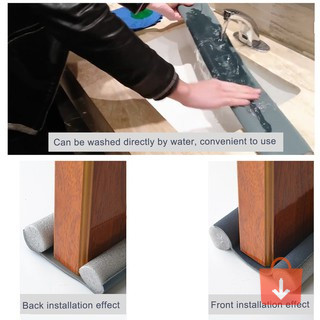 Combo 3 ron cửa 93cm chặn khe cửa đa năng cách âm ngăn gió bụi côn trùng
