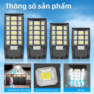OOKAS 3000W Đèn Năng Lượng Mặt Trời Solar Light LED 2000W/1000W/500W Siêu sáng 0VND/Năm