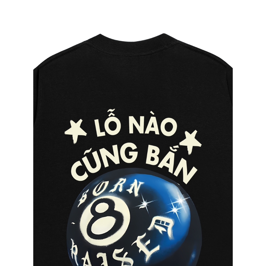 Áo Vớ Vẩn Vui Tươi Áo Thun LỖ NÀO CŨNG BẮN Cotton 100% Oversize REDLABEL Nam Nữ TS48