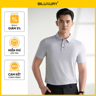 [T7_SALE 20%_HT] Áo Polo Nam 9APCT532GHS Biluxury Form Slimfit Cao Cấp Chống Nhăn Bền Màu