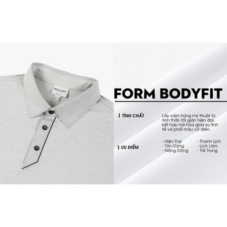 [T7_SALE 20%_HT] Áo Polo Nam 9APCT532GHS Biluxury Form Slimfit Cao Cấp Chống Nhăn Bền Màu