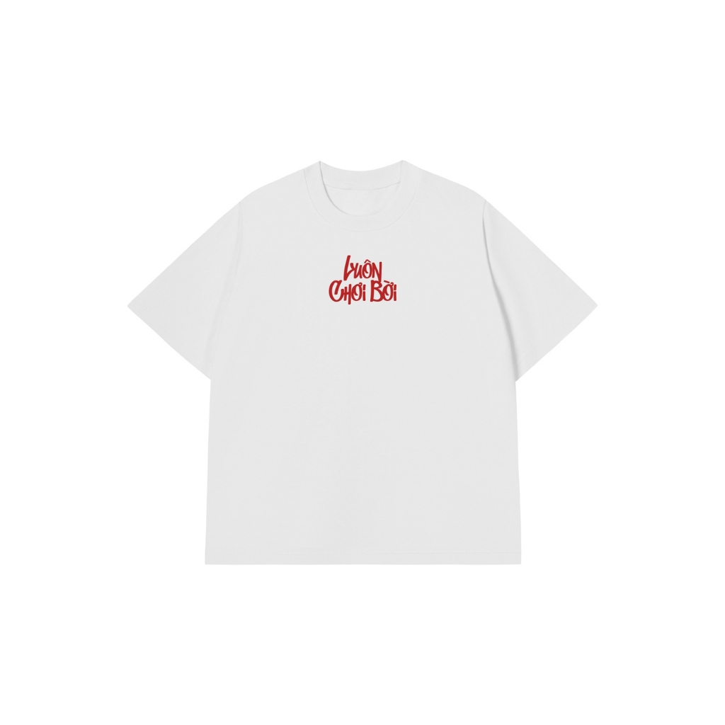 Áo Vớ Vẩn Vui Tươi Áo Thun DÂN CHƠI Cotton 100% Oversize REDLABEL Nam Nữ TS55