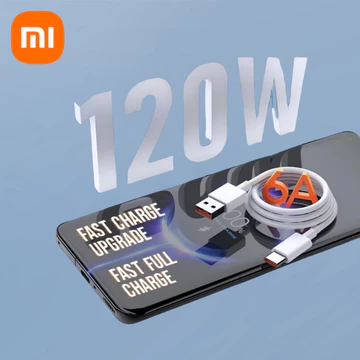 Cáp Sạc Nhanh 120W – Cáp 6A Xiaomi, Dây Sạc Nhanh, Cáp Sạc Xiaomi, Cáp Sạc Mi Turbo Cho Xiaomi, Laptop...